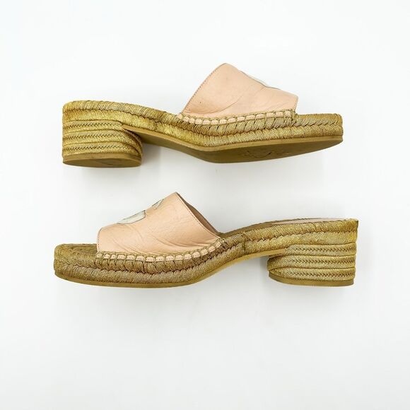 Gucci Pink and Gold Sandals - Picture 7 of 13